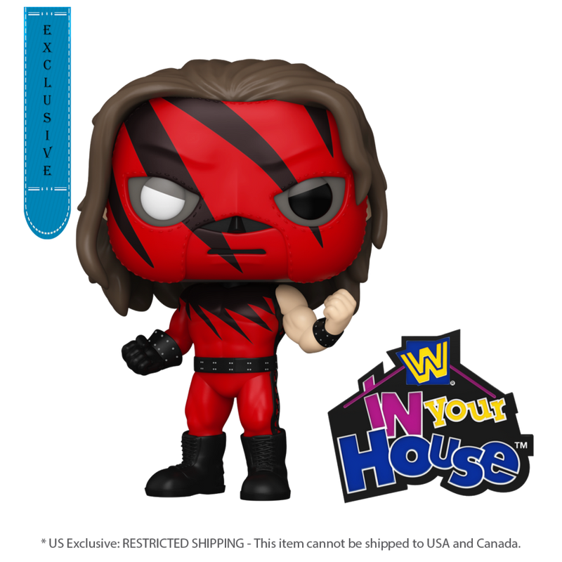 WWE - Kane (with Pin) US Exclusive Pop! Vinyl [RS]