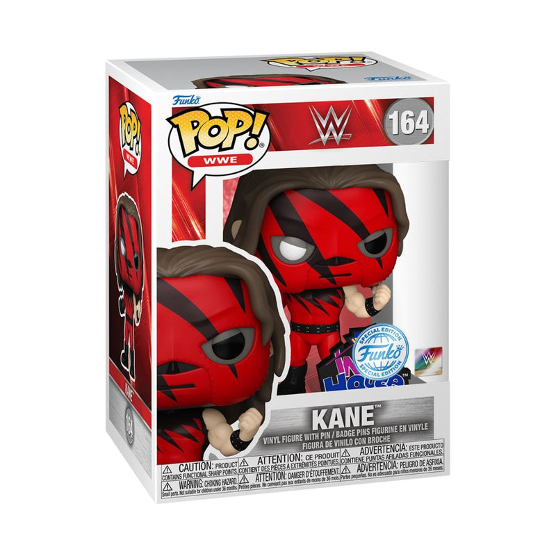 WWE - Kane (with Pin) US Exclusive Pop! Vinyl [RS]