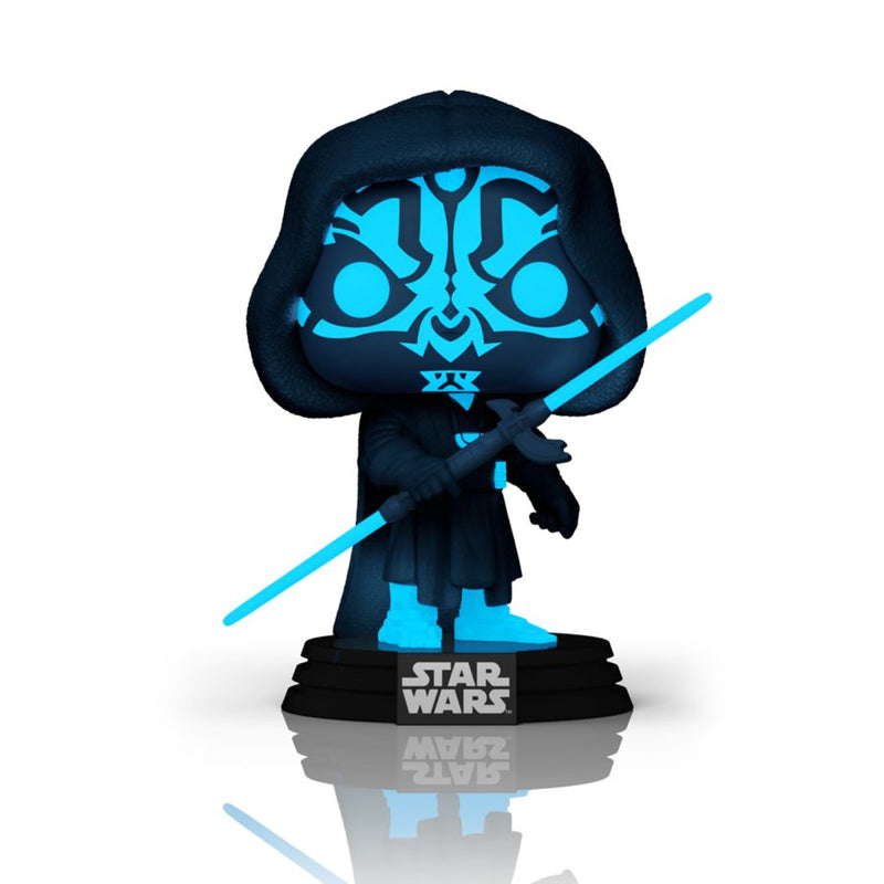 Star Wars: Darkside - Darth Maul (Hologram) Glow Pop! Vinyl [RS]