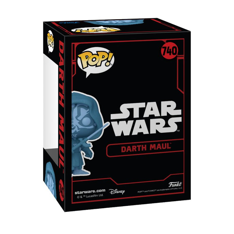 Star Wars: Darkside - Darth Maul (Hologram) Glow Pop! Vinyl [RS]