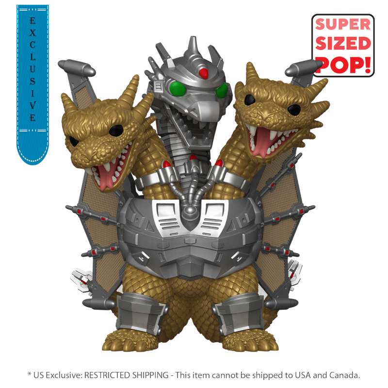 Godzilla: 70th Anniversary - Mecha-King Ghidorah 6" Pop! Vinyl [RS]