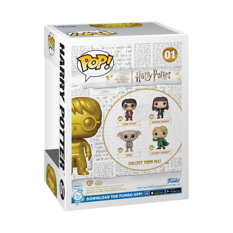 Harry Potter - Harry Potter Metallic Gold Pop! Vinyl [RS]