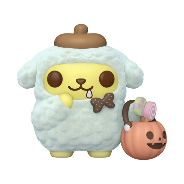 Sanrio - Pompompurin (Halloween) Flocked Pop! Vinyl [RS]