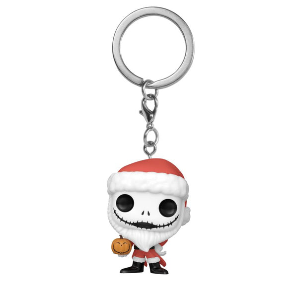 The Nightmare Before Christmas - Santa Jack (with Jack-o-lantern) Pop! Keychain [RS]