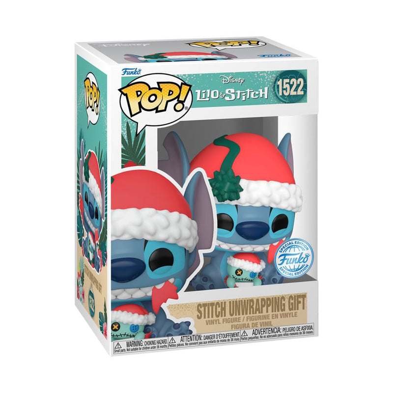 Lilo & Stitch - Stitch Unwrapping Gift Pop! Vinyl [RS]