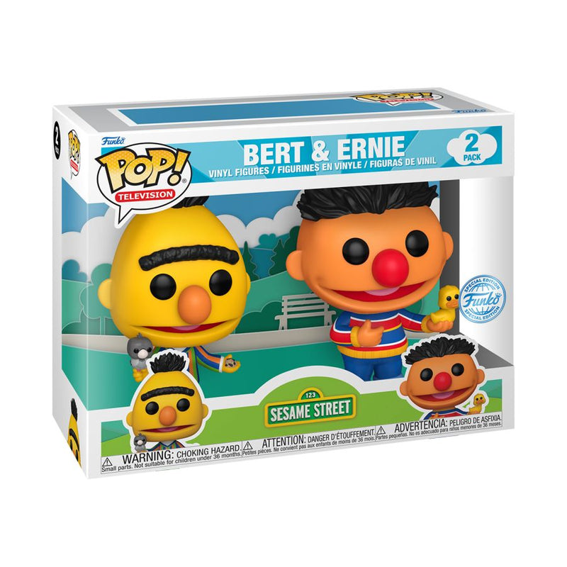 Sesame Street - Bert & Ernie Pop! Vinyl 2-Pack [RS]