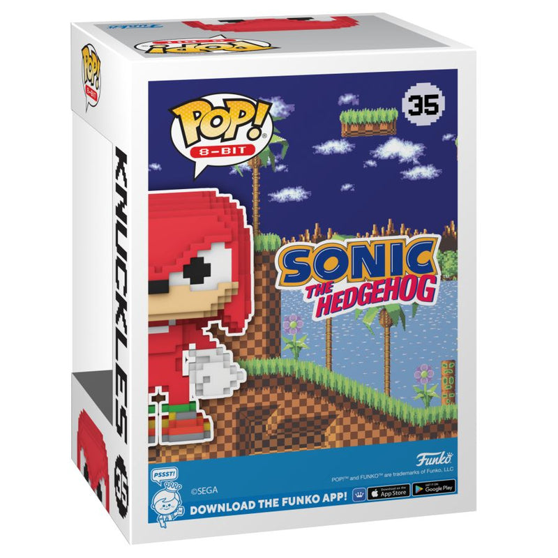 Sonic the Hedgehog - Knuckles 8-Bit US Exclusive Pop! Vinyl [RS]