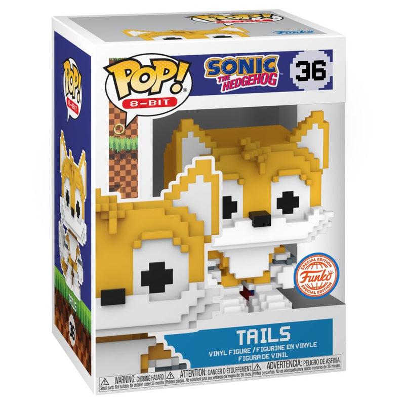 Sonic the Hedgehog - Tails 8-Bit US Exclusive Pop! Vinyl [RS]