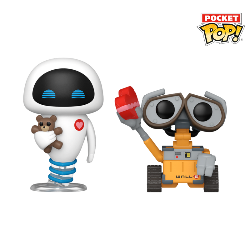 Wall-E - Eve & Wall-E Valentines Pocket Pop! 2-Pack