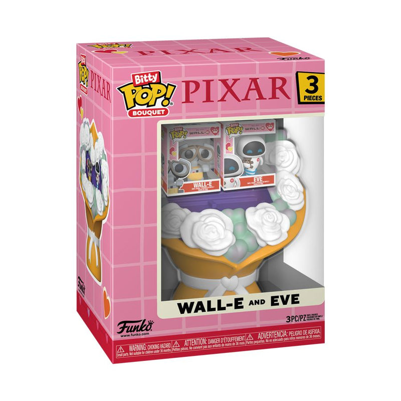 Wall-E - Wall-E & Eve Valentines Bitty Pop! Bouquet 2-Pack