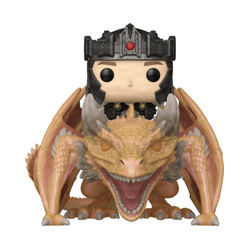 House of the Dragon - Aegon Targaryen with Sunfyre Pop! Ride