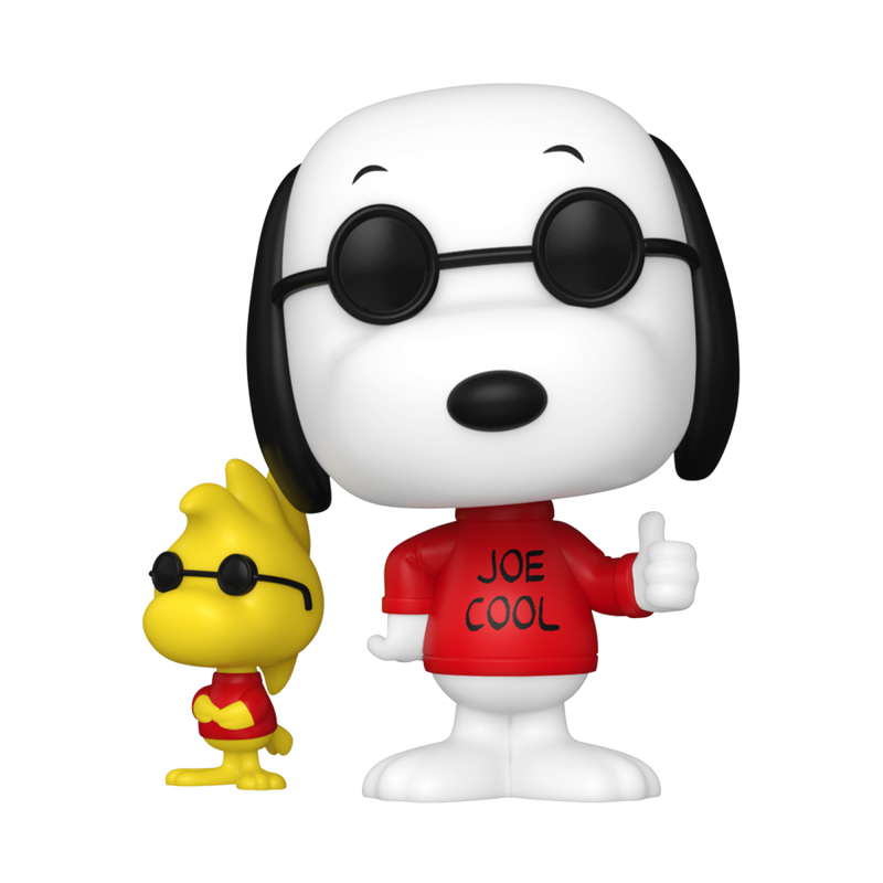 Peanuts - Joe Cool with Woodstock Pop! Vinyl