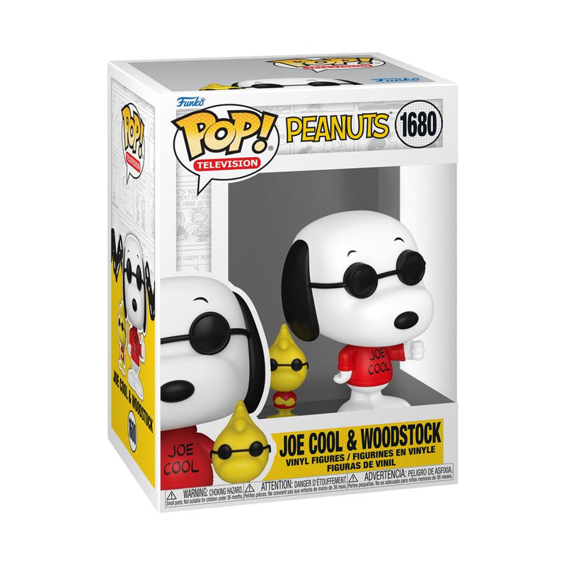 Peanuts - Joe Cool with Woodstock Pop! Vinyl