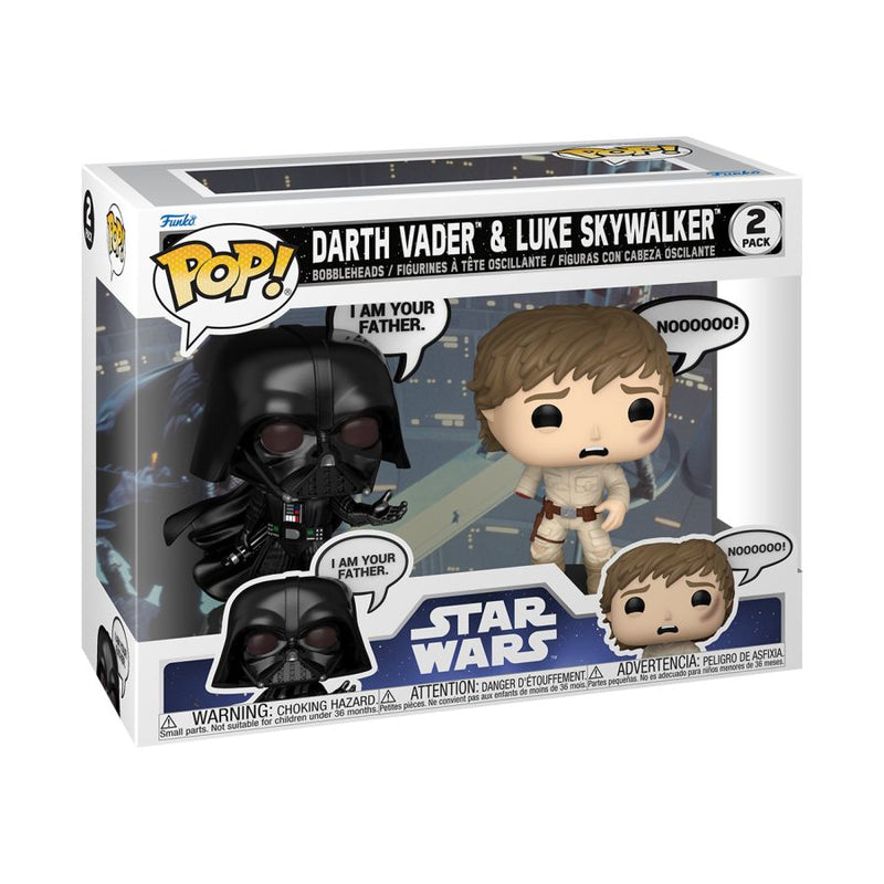 Star Wars - Darth Vader & Luke Skywalker Pop! Sayings 2-Pack