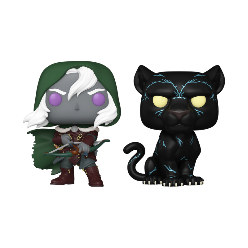 Dungeons & Dragons - Drizzt Do'Urden & Guenhwyvar Pop! Vinyl 2-Pack