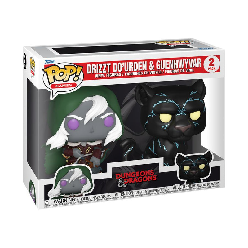 Dungeons & Dragons - Drizzt Do'Urden & Guenhwyvar Pop! Vinyl 2-Pack