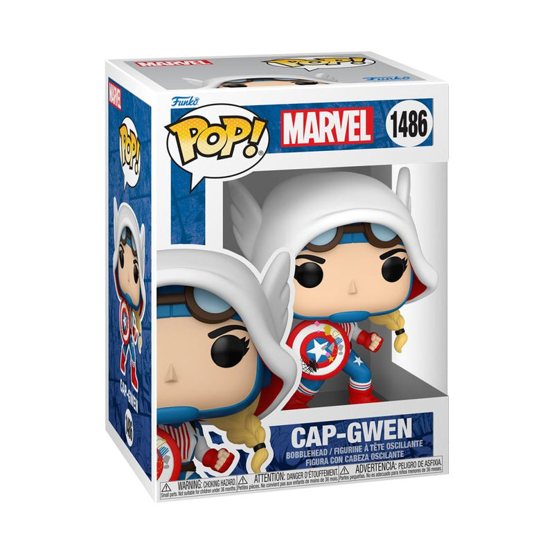 Marvel Comics: Gwen-Verse - Cap-Gwen Pop! Vinyl