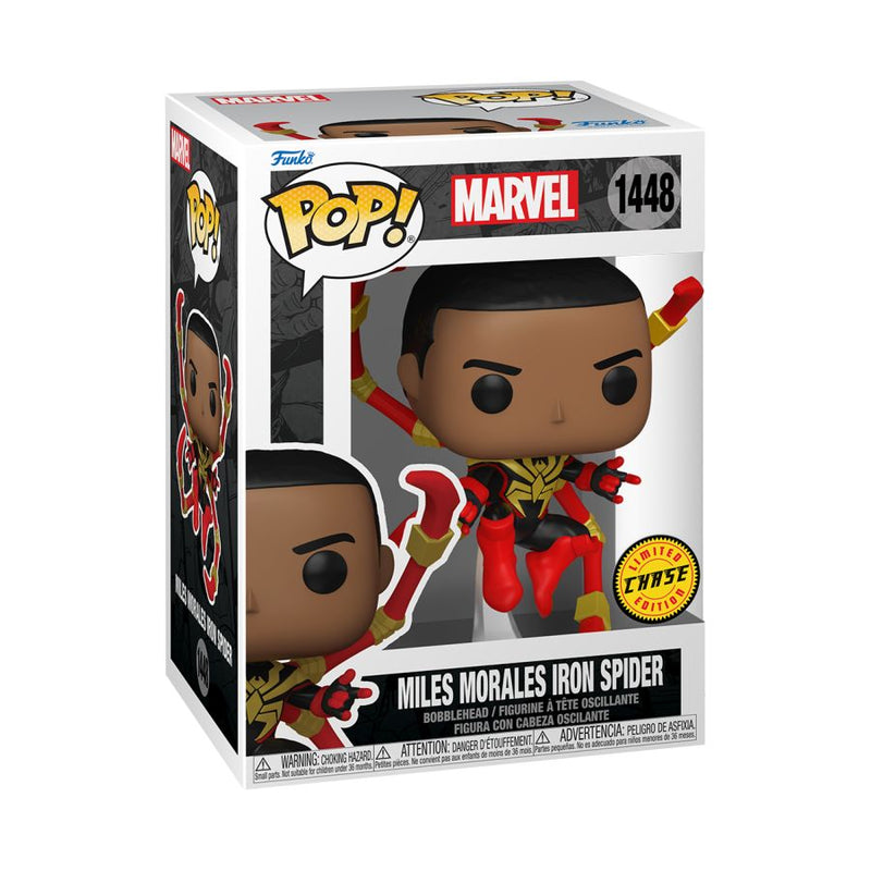 Marvel Comics - Miles Morales Iron Spider (with chase) Pop! Vinyl