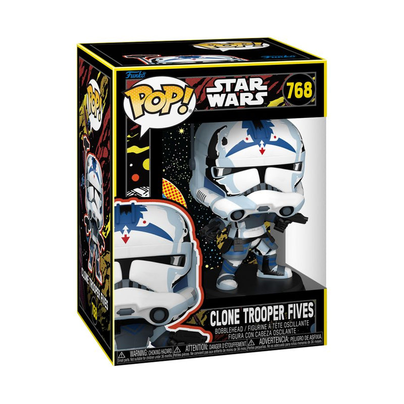 Star Wars: The Clone Wars - Clone Trooper Fives (Retro) Pop! Vinyl