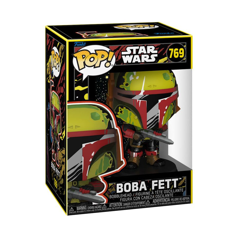 Star Wars: Book of Boba Fett - Boba Fett (Retro) Pop! Vinyl