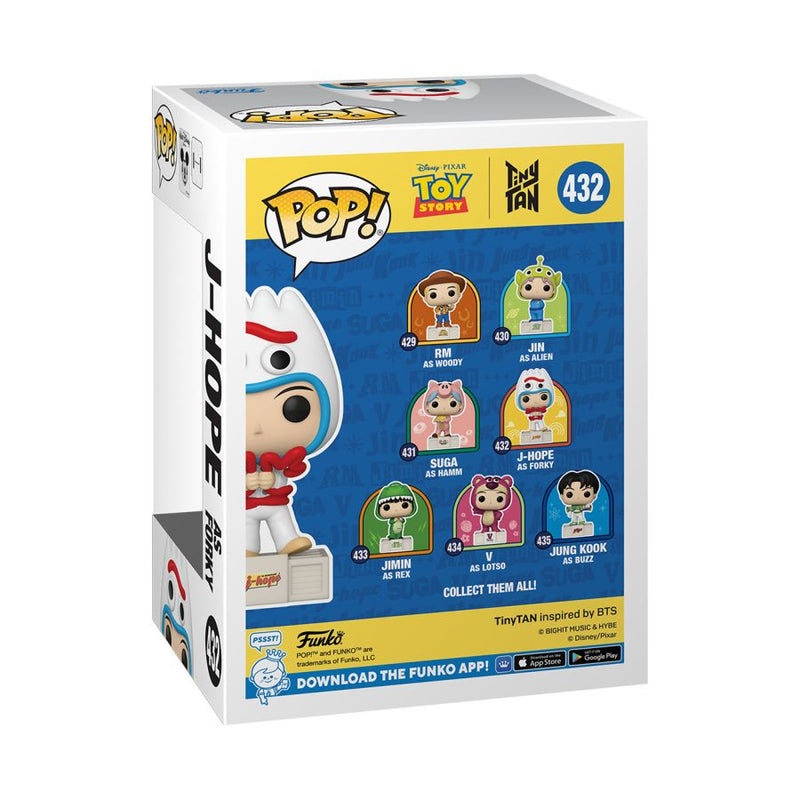 Toy Story x Tiny TAN - J-Hope as Forky Pop! Vinyl