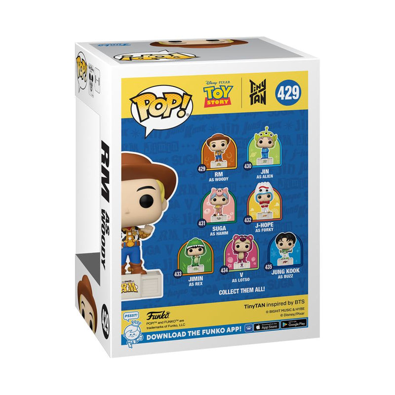 Toy Story x Tiny TAN - RM as Woody Pop! Vinyl