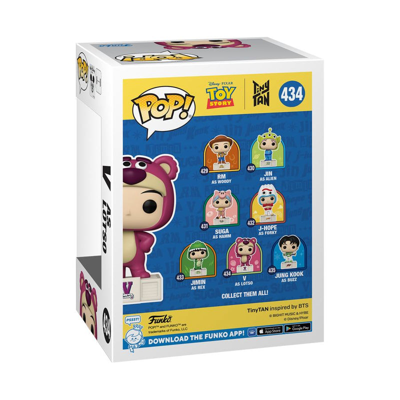 Toy Story x Tiny TAN - V as Lotso Pop! Vinyl