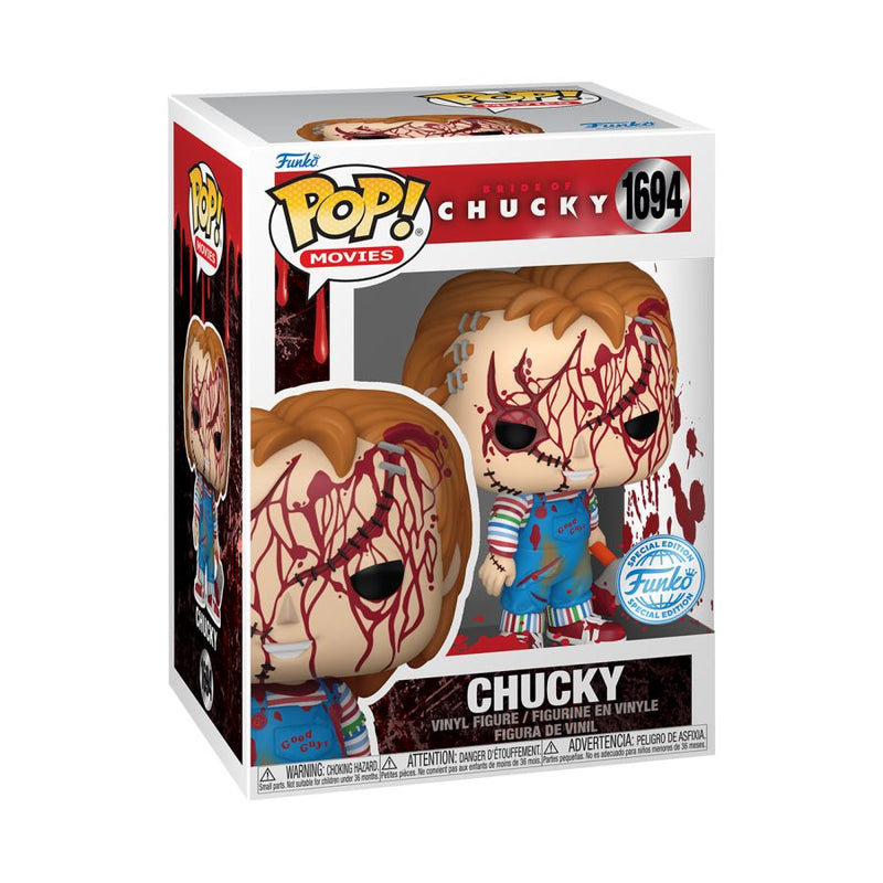 Bride of Chucky - Chucky (Battle Damaged) Pop! Vinyl [RS]