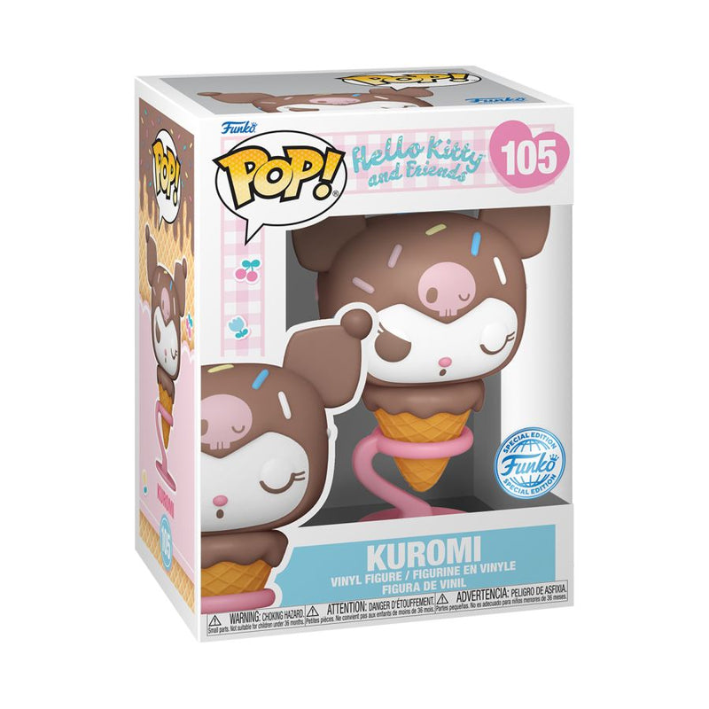 Hello Kitty - Kuromi (Ice Cream Cone) US Exclusive Pop! Vinyl [RS]