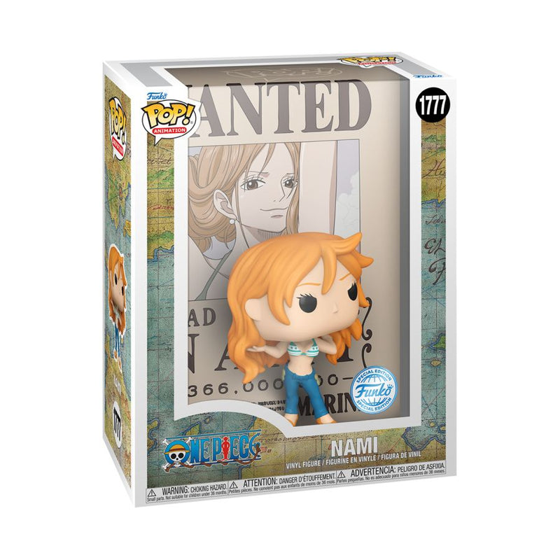 One Piece - Nami Wanted Poster US Exclusive Pop! Cover [RS]