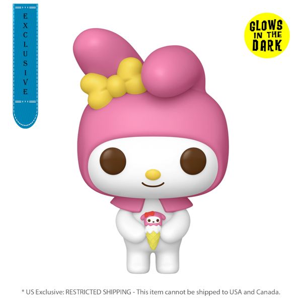 Hello Kitty - My Melody Glow Pop! Vinyl [RS]