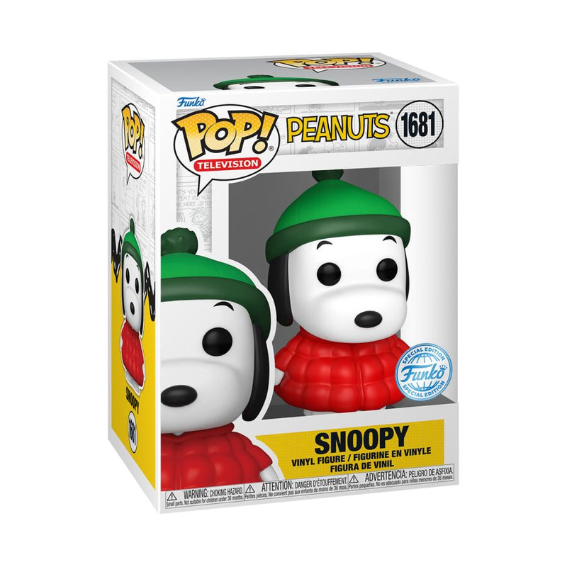 Peanuts - Snoopy in Coat (with chase) Pop! Vinyl [RS]