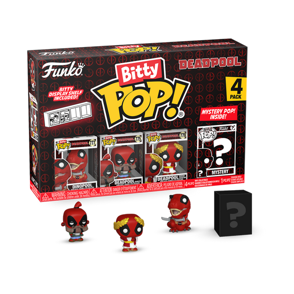 Deadpool - Dinopool Bitty Pop! 4-Pack