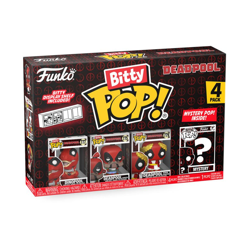 Deadpool - Dinopool Bitty Pop! 4-Pack