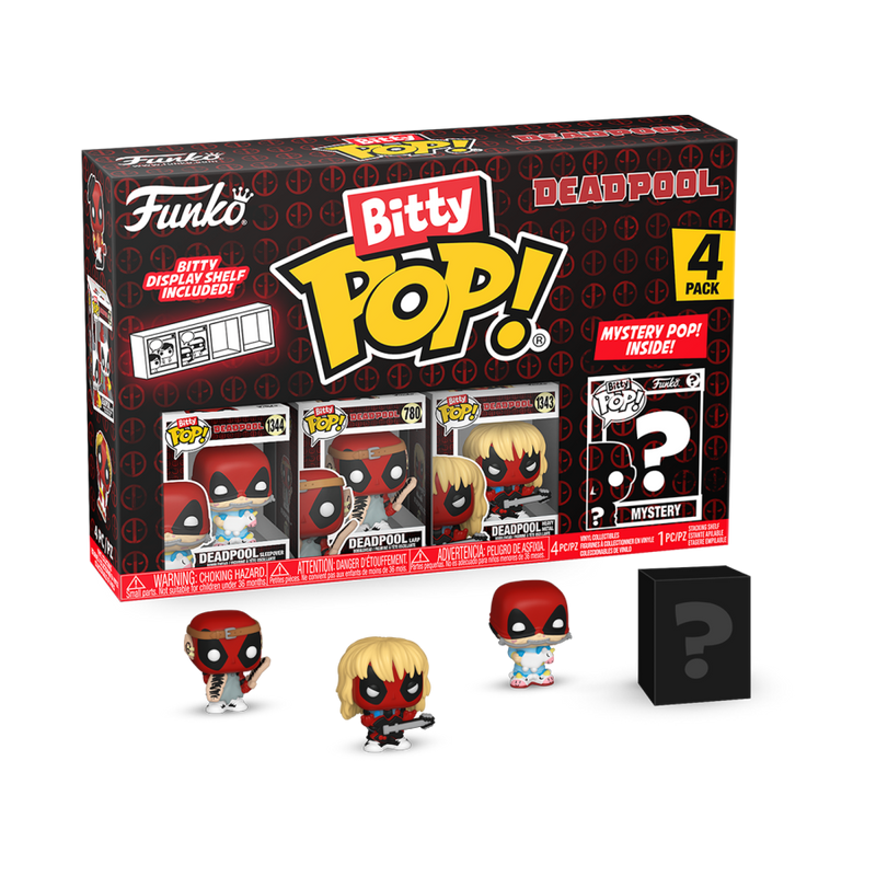 Deadpool - Sleepover Bitty Pop! 4-Pack