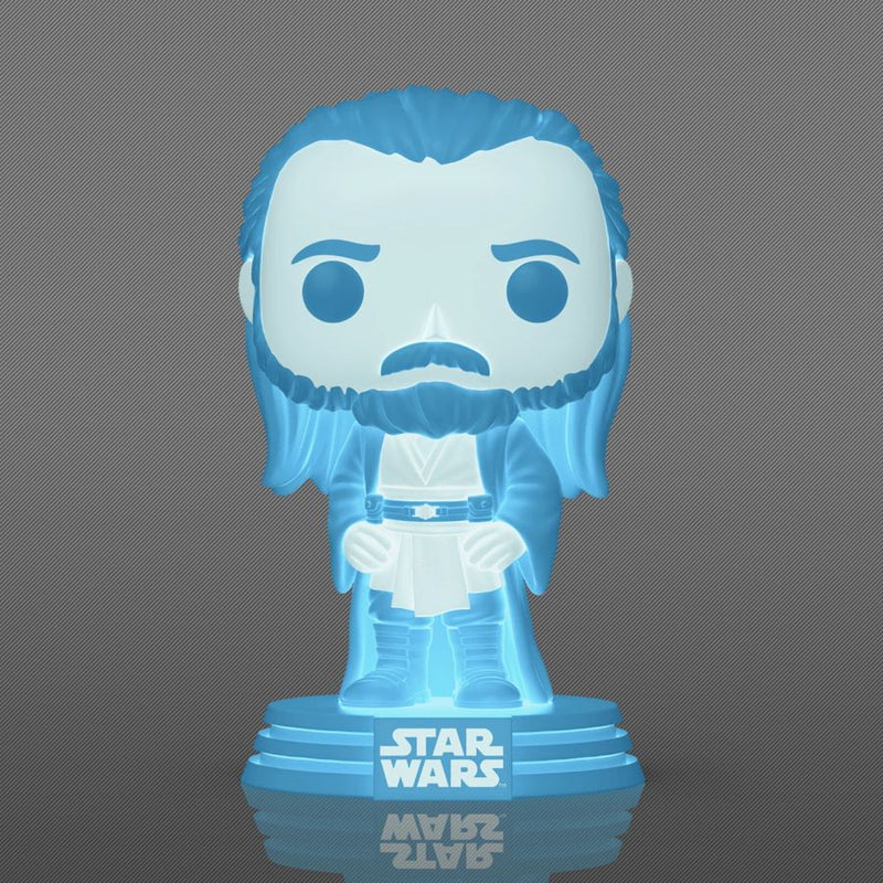 Star Wars - Qui-Gon Jinn (Force Ghost) Glow Pop! Vinyl [RS]