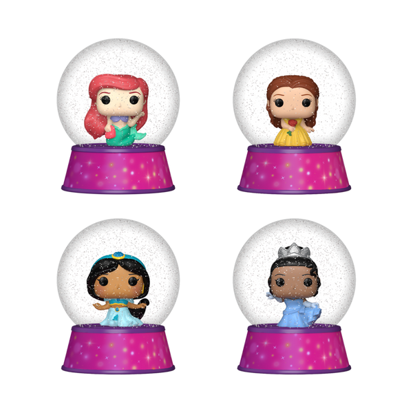 Disney Princess - Assorted Mini Snow Globes