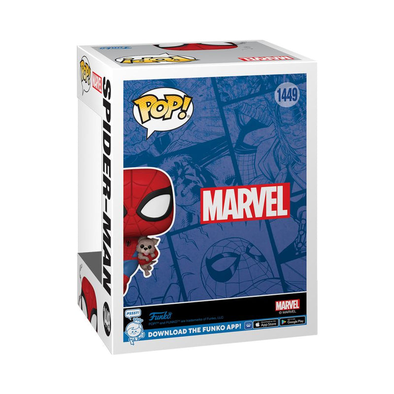 Marvel Comics - Spider-Man with "Sandwich the Dog" Exclusive Pop! Vinyl [RS]