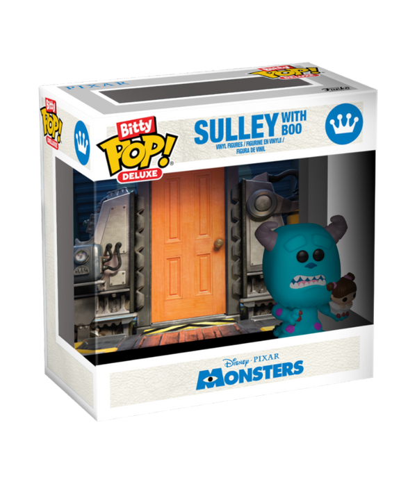 Monsters Inc. - Sulley with Boo and Door Bitty Pop! Deluxe