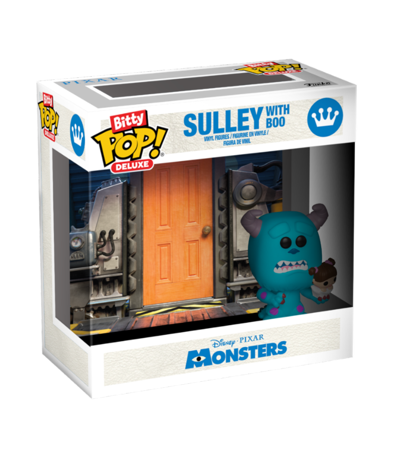 Monsters Inc. - Sulley with Boo and Door Bitty Pop! Deluxe