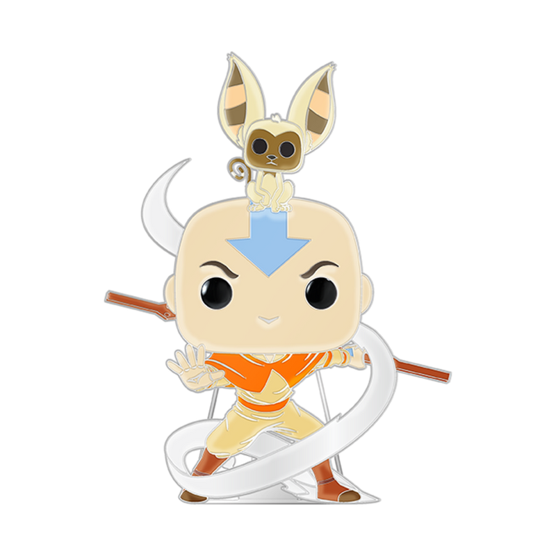 Avatar: the Last Airbender - Aang with Momo 4" Pop! Pin