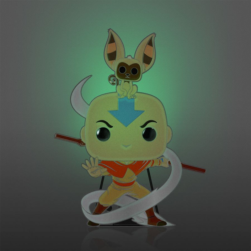 Avatar: the Last Airbender - Aang with Momo 4" Pop! Pin