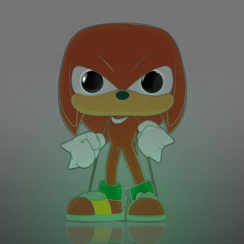 Sonic the Hedgehog - Knuckles Glow Enamel Pop! Pin