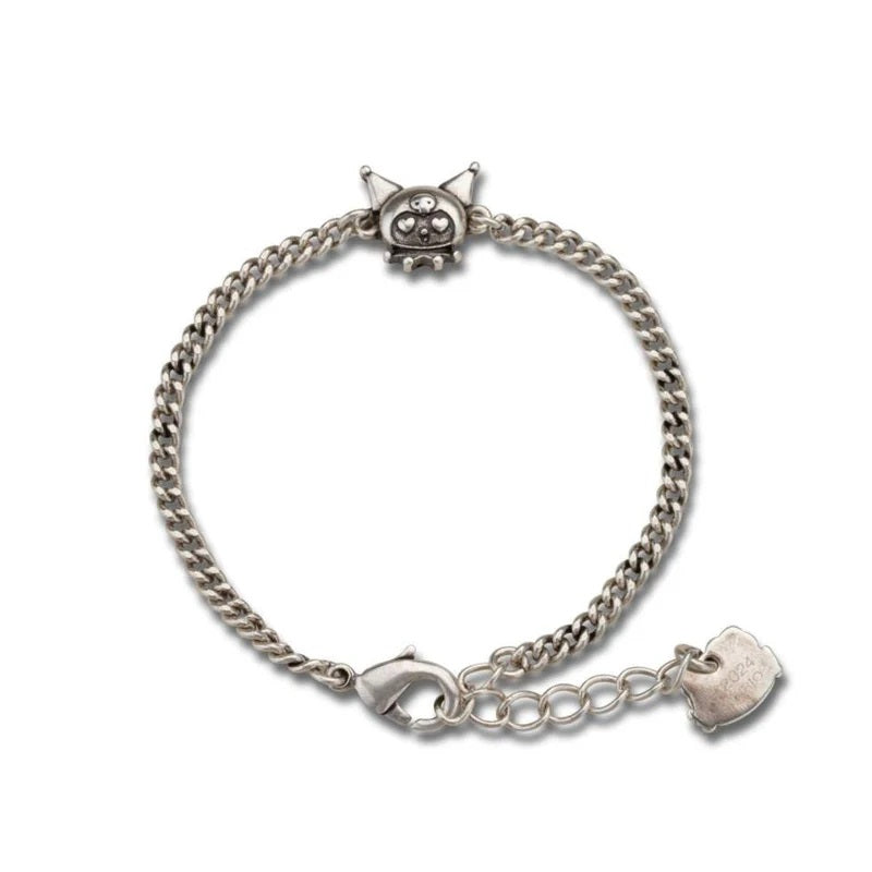 Sanrio - Kuromi Oxidised Bracelet