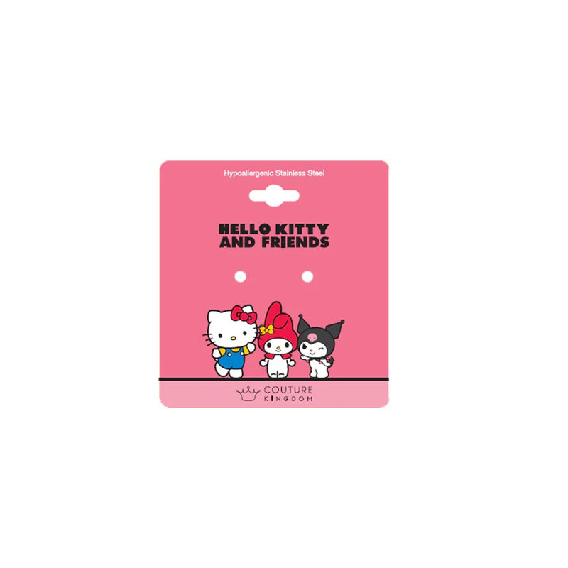 Sanrio - Hello Kitty Face Stud Earrings