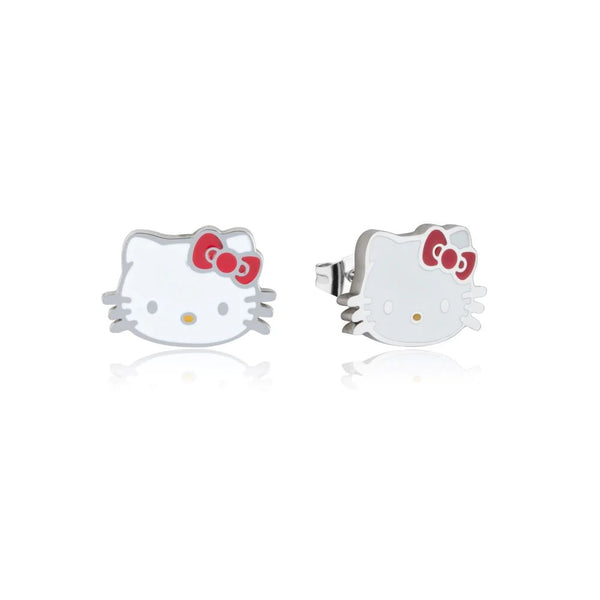 Sanrio - Hello Kitty Face Stud Earrings