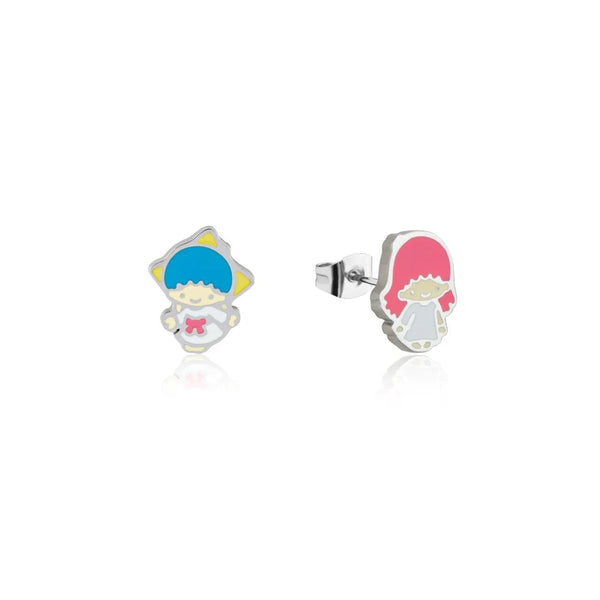 Sanrio - Little Twin Stars Enamel Stud Earrings