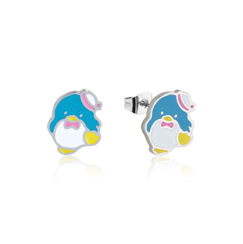 Sanrio - Tuxedo Sam Enamel Stud Earrings