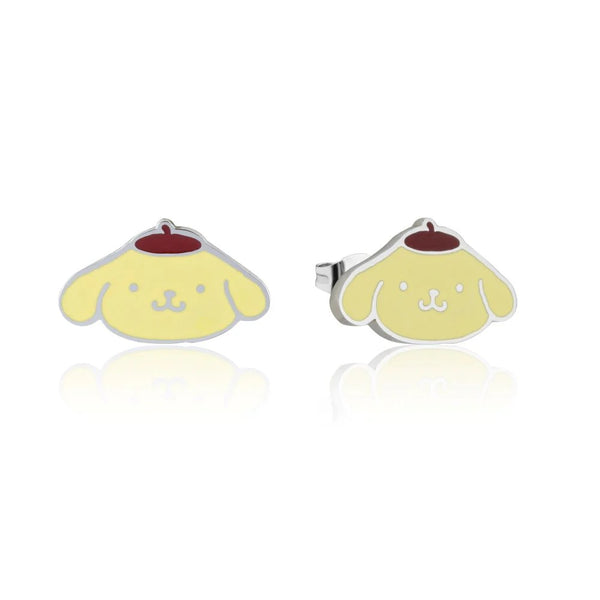 Sanrio - Pompompurin Enamel Stud Earrings