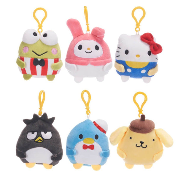 Hello Kitty & Friends Squashy Podgies Backpack Clips